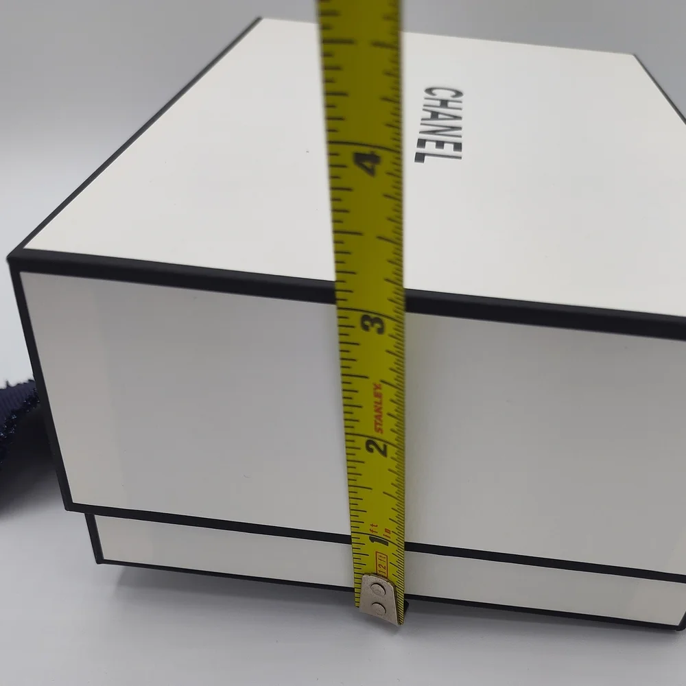 CHANEL Large Boutique Gift Box Set w/ Ribbon, Cards & Tissue | Luxe Storage